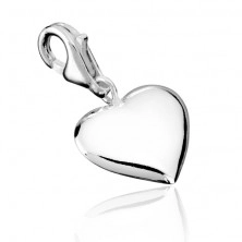 Ciondolo d'argento 925 - cuore regolare