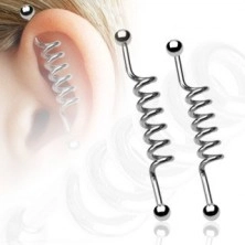 Piercing all'orecchio, spirale